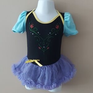 Disney Princess Frozen Anna tutu bodysuit Halloween costume - size 6-12 mos